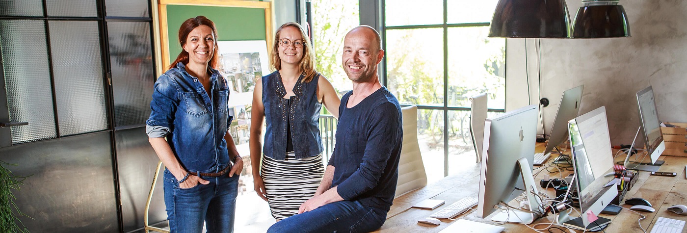 ondernemers in een kantoor